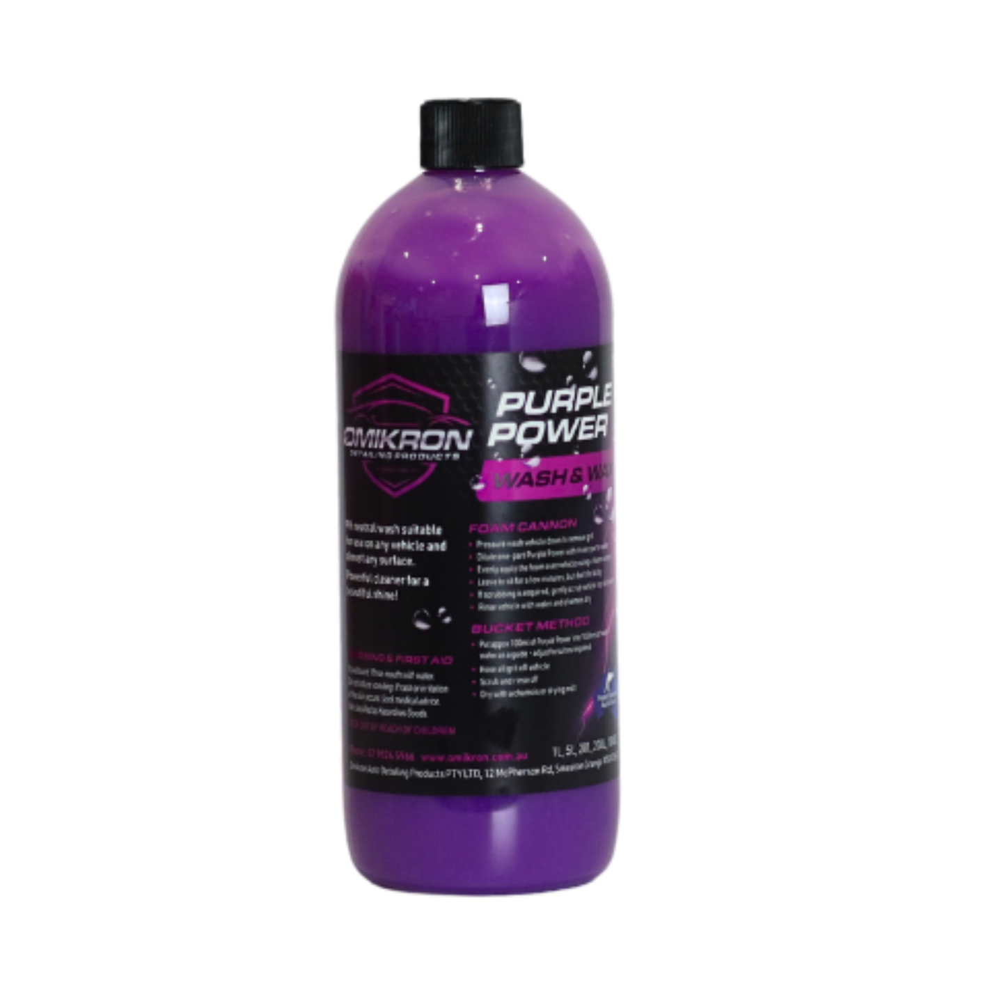 OMIKRON Purple Power Wash & Wax