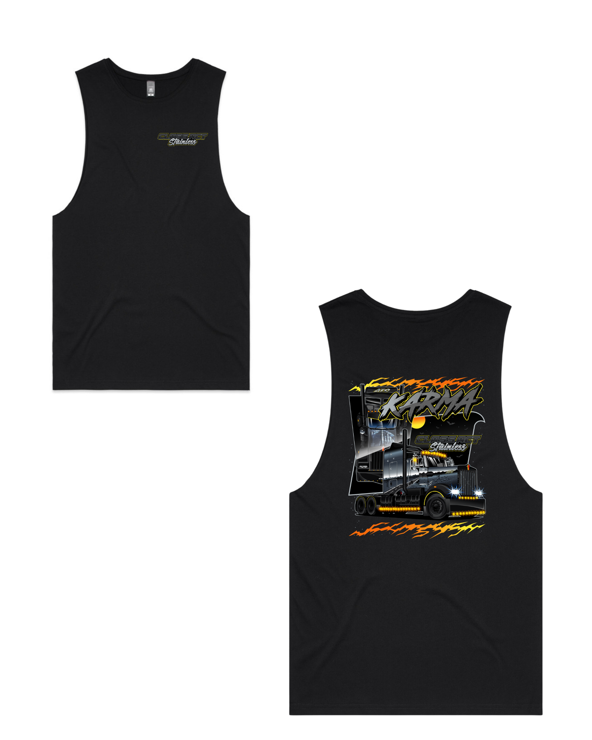 Class Act Stainless Steel | Karma | Unisex Tank