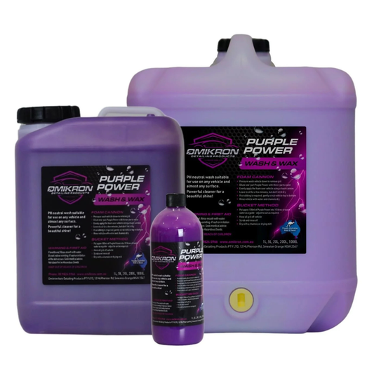 OMIKRON Purple Power Wash & Wax