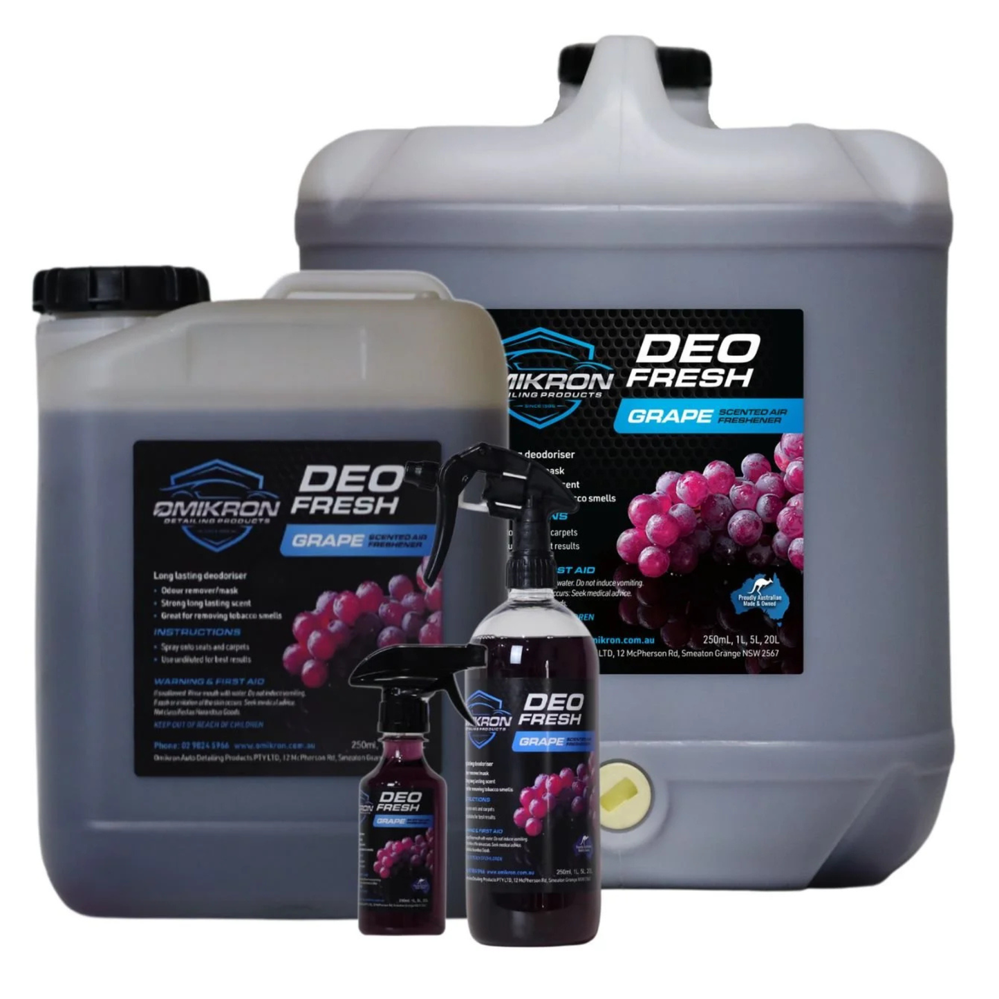 OMIKRON Deofresh Deodoriser range