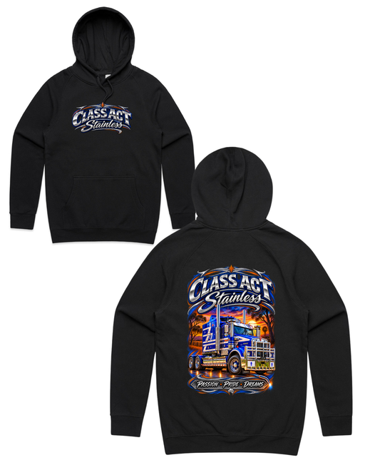 Class Act Stainless Steel | Blue | Unisex Hoodie