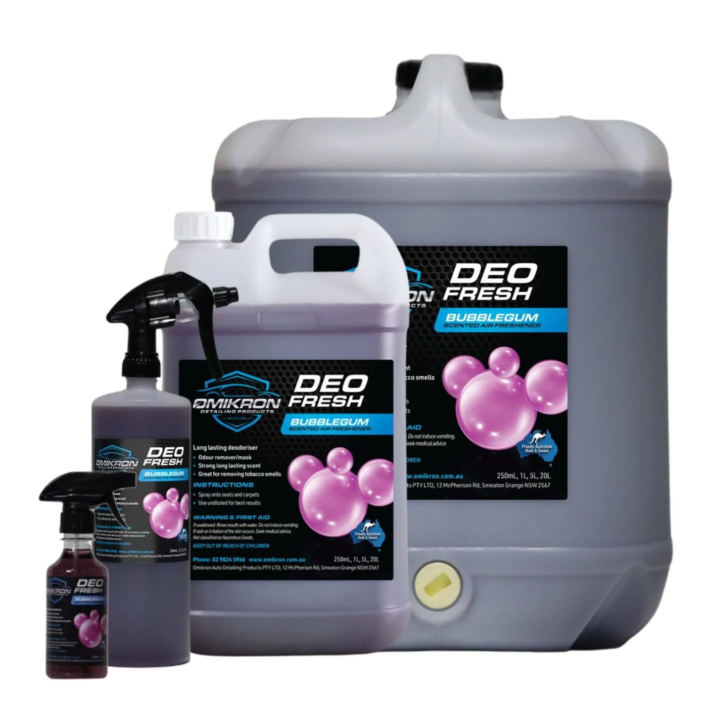 OMIKRON Deofresh Deodoriser range