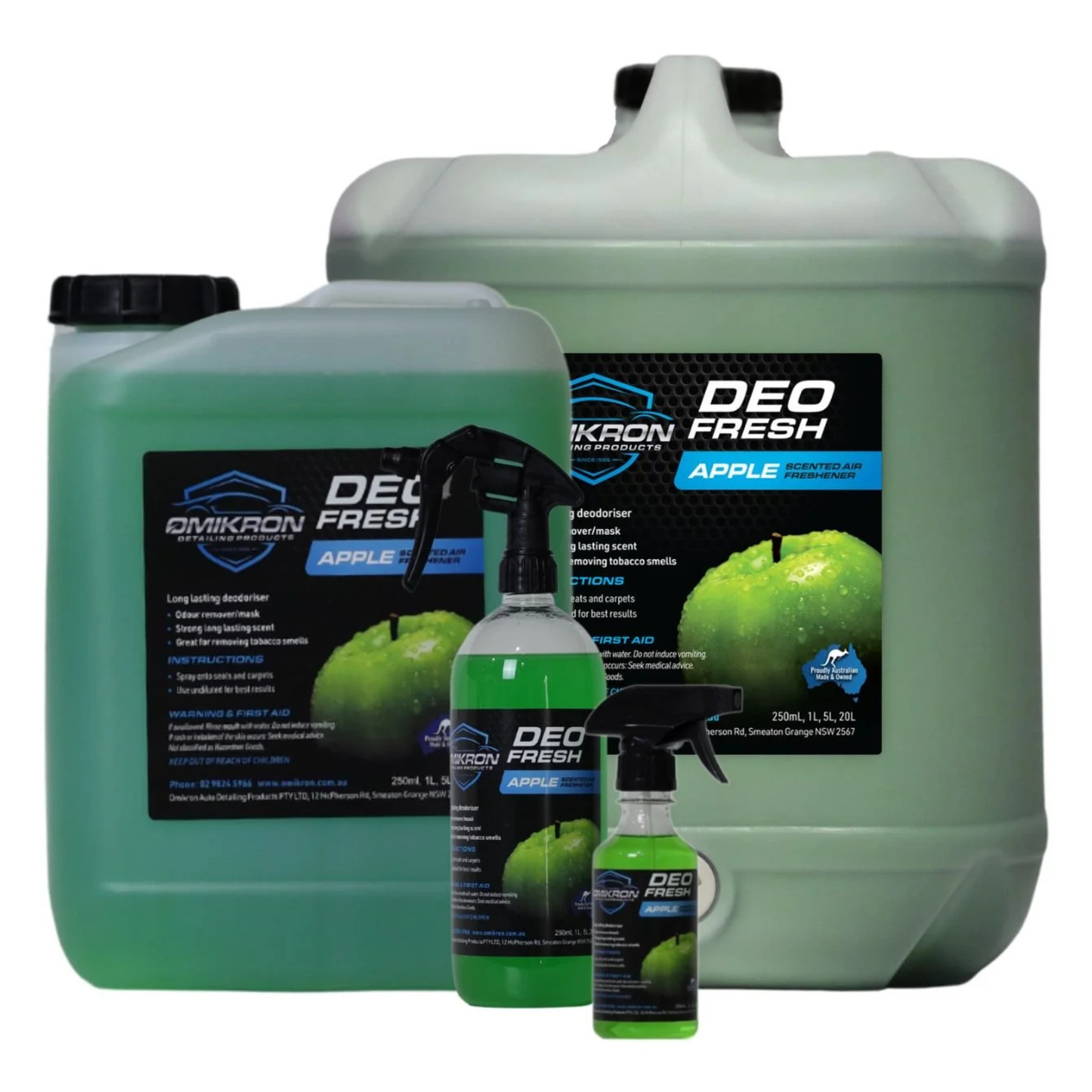 OMIKRON Deofresh Deodoriser range
