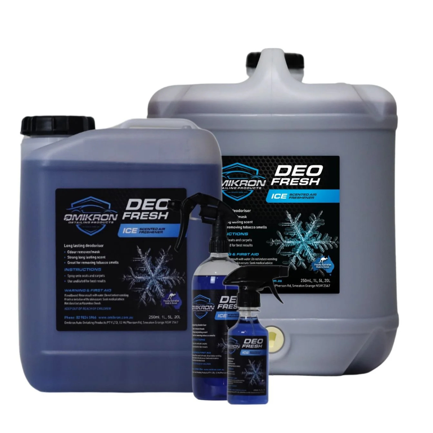 OMIKRON Deofresh Deodoriser range